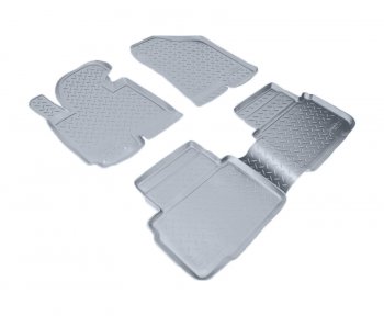Коврики салона Norplast Unidec Hyundai IX35 ( LM,  NU) (2009-2025) дорестайлинг, рестайлинг (Цвет: серый)