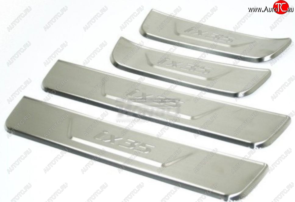 879 р. Накладки на порожки дверного проёма WINBO Hyundai IX35 LM дорестайлинг (2009-2013)  с доставкой в г. Майкоп