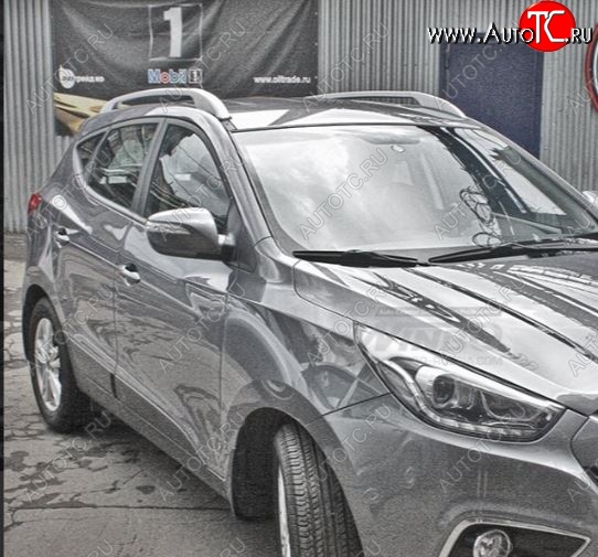 8 999 р. Рейлинги крыши OE Style Hyundai IX35 LM дорестайлинг (2009-2013)  с доставкой в г. Майкоп