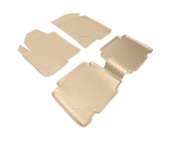 Коврики салона Norplast Unidec Hyundai IX55  EN (2006-2013) (Цвет: бежевый)