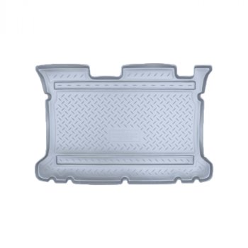 Коврик багажника Norplast Unidec Hyundai Matrix  1 FC (2001-2010) дорестайлинг, 1-ый рестайлинг, 2-ой рестайлинг (Цвет: серый)