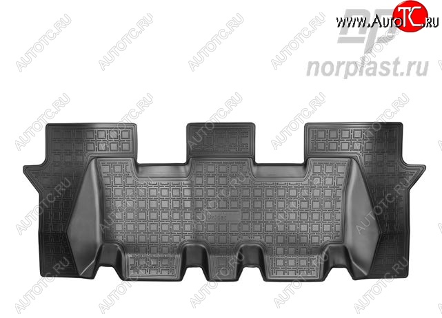 999 р. Коврик салонный Noplast (3 ряд) Hyundai Santa Fe TM дорестайлинг (2018-2021)  с доставкой в г. Майкоп