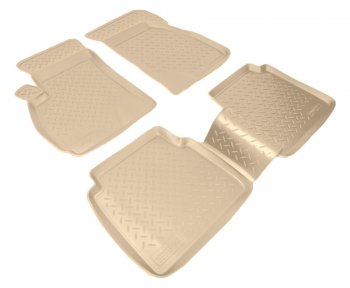 Коврики салона Norplast Unidec Hyundai Santa Fe  SM (2000-2012) (Цвет: бежевый)