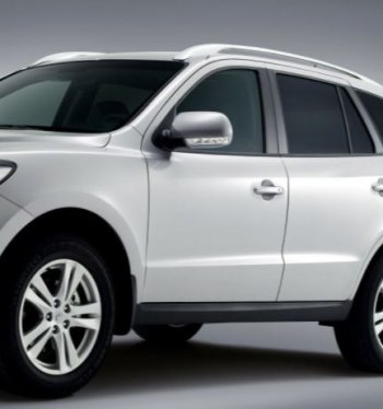 Левая дверь передняя на Original Hyundai Santa Fe CM дорестайлинг (2006-2009)