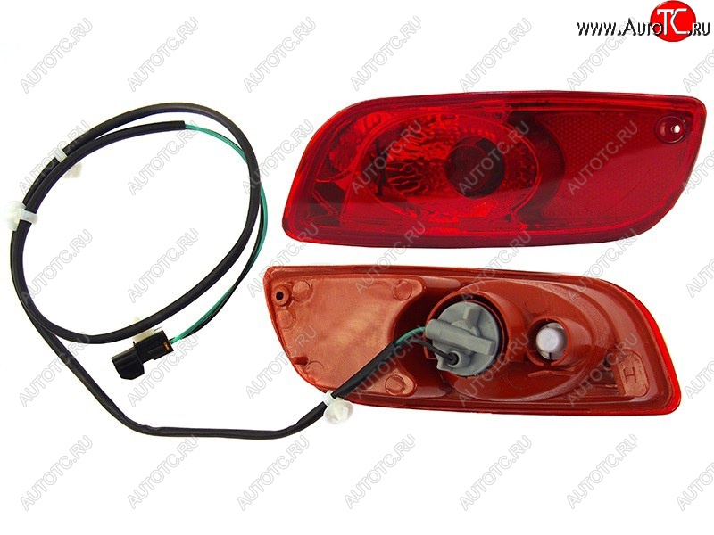 1 169 р. Правый фонарь в задний бампер SAT Hyundai Santa Fe CM рестайлинг (2009-2012)  с доставкой в г. Майкоп