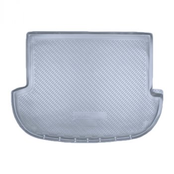 Коврик багажника Norplast Unidec Hyundai Santa Fe  CM (2006-2012) дорестайлинг, рестайлинг (Цвет: серый)