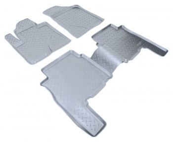 Коврики салона Norplast Unidec Hyundai Santa Fe  CM (2009-2012) рестайлинг (Цвет: серый)