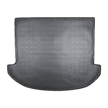 Коврик в багажник Norplast Unidec (7 мест) Hyundai Santa Fe  DM (2012-2016) дорестайлинг (Цвет: черный)