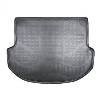 Коврик в багажник Norplast Unidec (5 мест) Hyundai Santa Fe  DM (2012-2016) дорестайлинг (Цвет: черный)