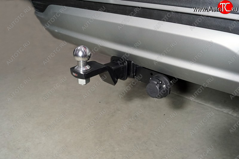 17 599 р. Фаркоп (тягово-сцепное устройство) TCC Hyundai Santa Fe TM рестайлинг (2020-2022) (Оцинкованный, шар E)  с доставкой в г. Майкоп