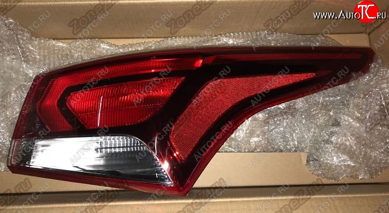 4 399 р. Фонарь задний наружный правый NSP Hyundai Solaris HCR седан дорестайлинг (2017-2020)  с доставкой в г. Майкоп