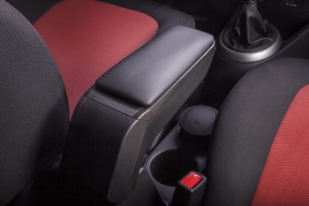 2 789 р. Подлокотник Armster S Hyundai Solaris HCR седан дорестайлинг (2017-2020) (Черный)  с доставкой в г. Майкоп. Увеличить фотографию 6
