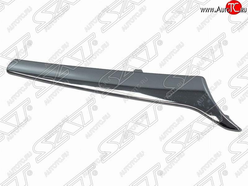 539 р. Правый молдинг решетки радиатора SAT (хром) Hyundai Solaris RBr седан дорестайлинг (2010-2014)  с доставкой в г. Майкоп