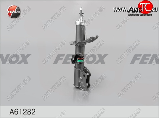 6 999 р. Левый амортизатор передний (газ/масло; усиленный) FENOX Hyundai Solaris RBr седан дорестайлинг (2010-2014)  с доставкой в г. Майкоп
