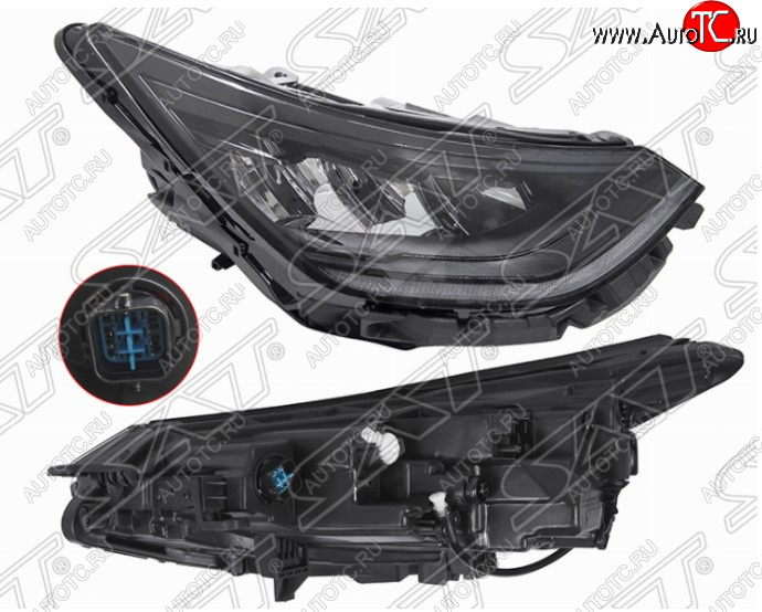 14 999 р. Правая передняя фара SAT (LED) Hyundai Sonata DN8 (2019-2022)  с доставкой в г. Майкоп