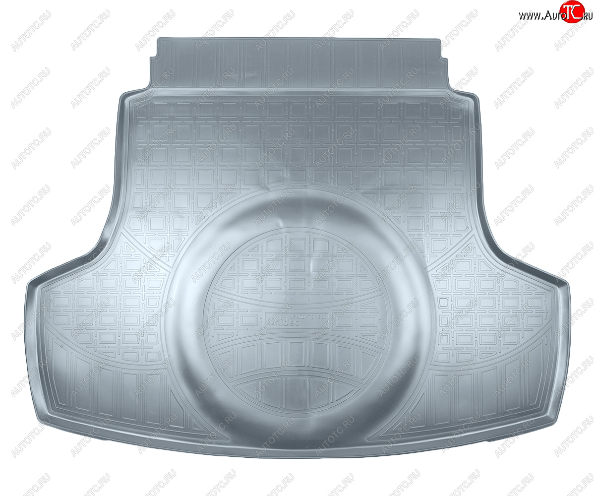 2 499 р. Коврик багажника Norplast Unidec  Hyundai Sonata  DN8 (2019-2022) (серый)  с доставкой в г. Майкоп