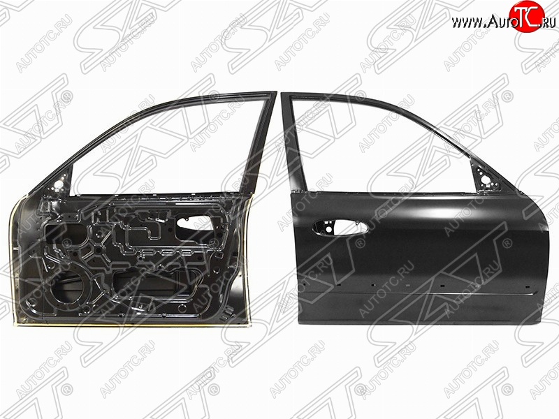 9 499 р. Правая дверь передняя SAT Hyundai Sonata EF рестайлинг ТагАЗ (2001-2013) (Неокрашенная)  с доставкой в г. Майкоп