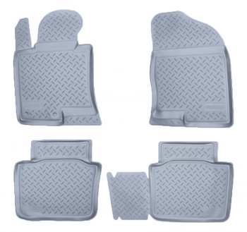 Коврики салона Norplast Unidec Hyundai Sonata  YF (2009-2014) (Цвет: серый)