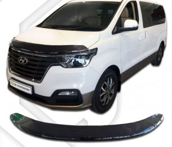 Дефлектор капота CA-Plastik exclusive Hyundai Starex/Grand Starex/H1  TQ (2017-2022) 2-ой рестайлинг