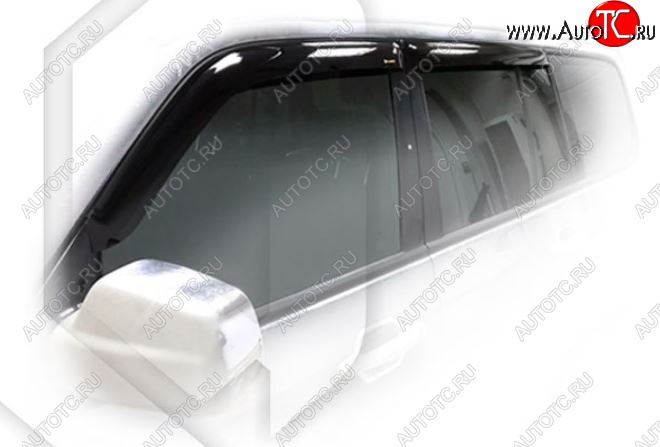 1 899 р. Дефлектора окон CA-Plastiс Hyundai Terracan HP дорестайлинг (2001-2004) (Classic полупрозрачный, Без хром молдингов)  с доставкой в г. Майкоп