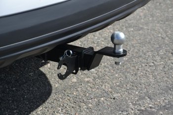 17 759 р. Фаркоп Petroil Tuning (съемный квадрат) Hyundai Tucson TL дорестайлинг (2015-2018)  с доставкой в г. Майкоп. Увеличить фотографию 3