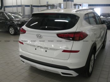 6 799 р. Юбка заднего бампера АВТОКРАТ Hyundai Tucson TL рестайлинг (2018-2021) (Неокрашенная)  с доставкой в г. Майкоп. Увеличить фотографию 3