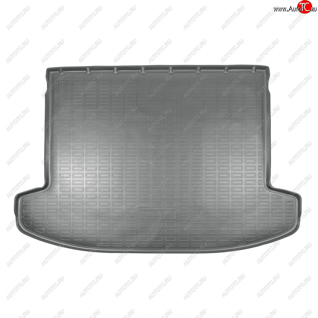 2 199 р. Коврик багажника Unidec (евро короткая база)  Hyundai Tucson  NX4 (2020-2022) (Серый)  с доставкой в г. Майкоп