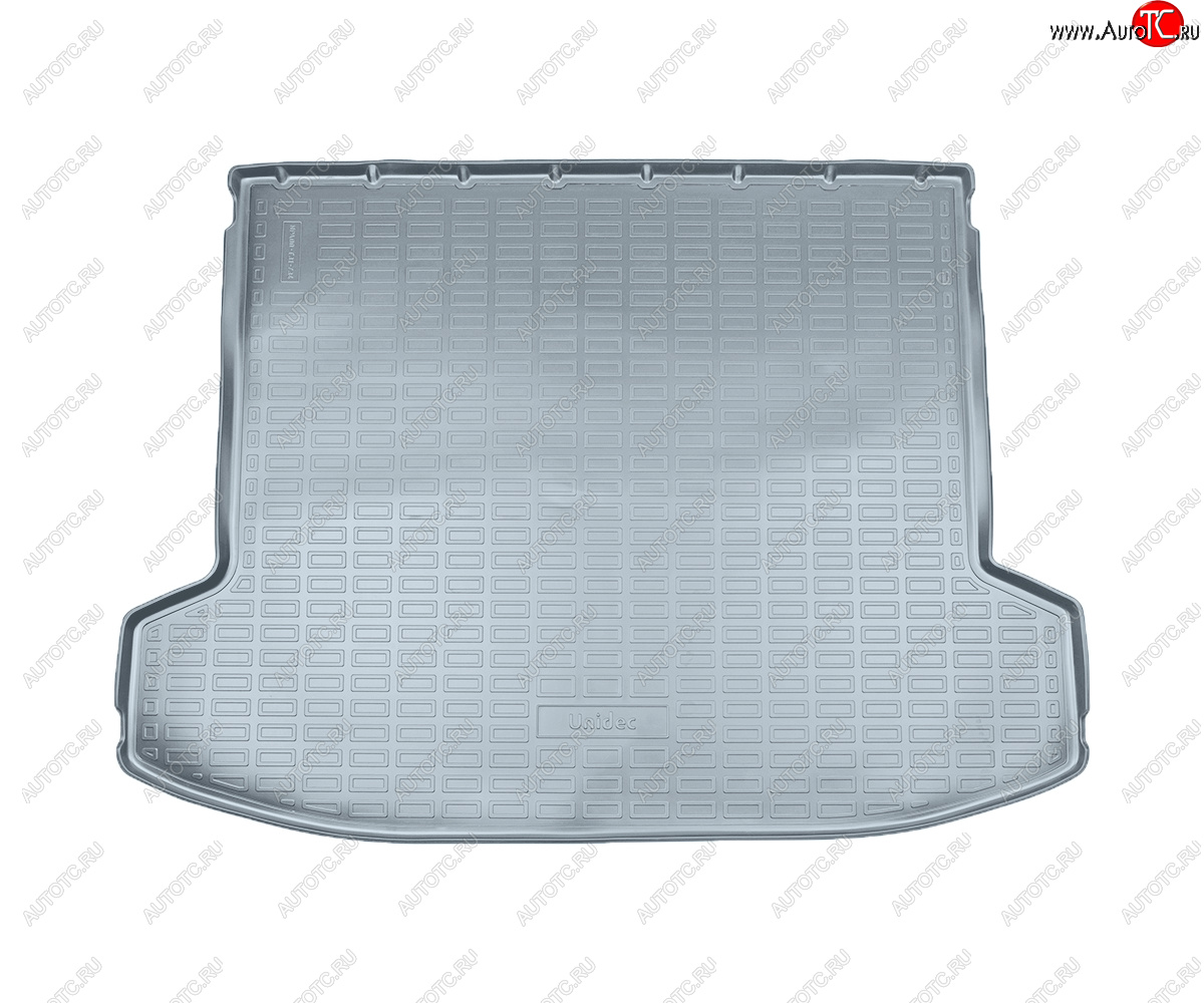 2 199 р. Коврик багажника Norplast Unidec  Hyundai Tucson  NX4 (2020-2022) (серый)  с доставкой в г. Майкоп