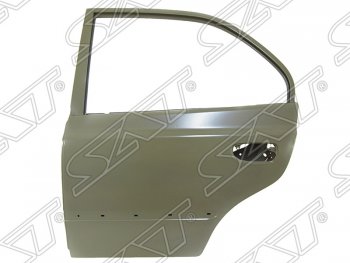 Левая дверь задняя SAT Hyundai Accent 2 LC седан дорестайлинг (ТагАЗ) (1999-2012)