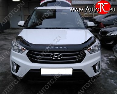 999 р. Дефлектор капота Russtal Hyundai Creta GS дорестайлинг (2015-2019)  с доставкой в г. Майкоп