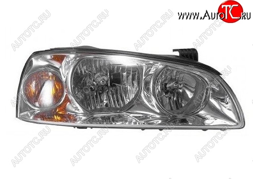 1 849 р. Фара (мех. корректор, хром, правая) Hyundai Elantra XD седан дорестайлинг (2000-2003)  с доставкой в г. Майкоп