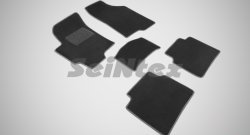 Износостойкие коврики в салон SeiNtex Premium LUX 4 шт. (ворсовые) Hyundai Elantra  XD (2000-2003) седан дорестайлинг