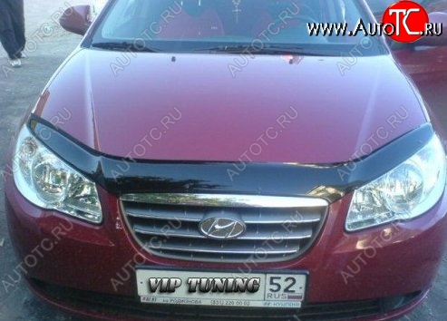 999 р. Дефлектор капота Russtal Hyundai Elantra HD (2006-2011)  с доставкой в г. Майкоп
