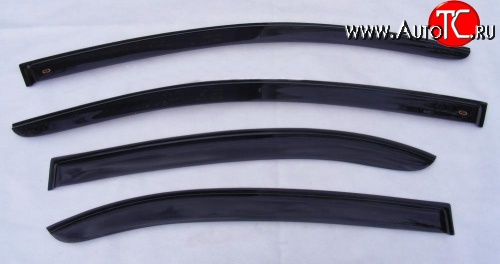 611 р. Комплект дефлекторов окон (ветровиков) 4 шт. (седан) Novline Hyundai Elantra HD (2006-2011)  с доставкой в г. Майкоп