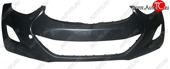 3 389 р. Бампер передний SAT  Hyundai Elantra  MD (2010-2013) дорестайлинг (Неокрашенный)  с доставкой в г. Майкоп