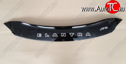 999 р. Дефлектор капота Russtal (короткий) Hyundai Elantra MD дорестайлинг (2010-2013)  с доставкой в г. Майкоп