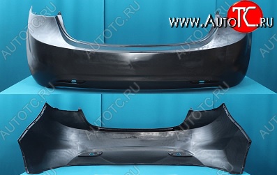 3 599 р. Задний бампер Standart Hyundai Elantra MD дорестайлинг (2010-2013) (Неокрашенный)  с доставкой в г. Майкоп