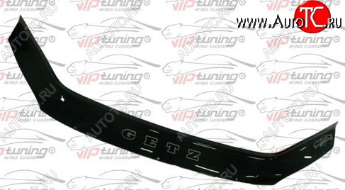 999 р. Дефлектор капота Russtal Hyundai Getz TB хэтчбэк 5 дв. дорестайлинг (2002-2005)  с доставкой в г. Майкоп