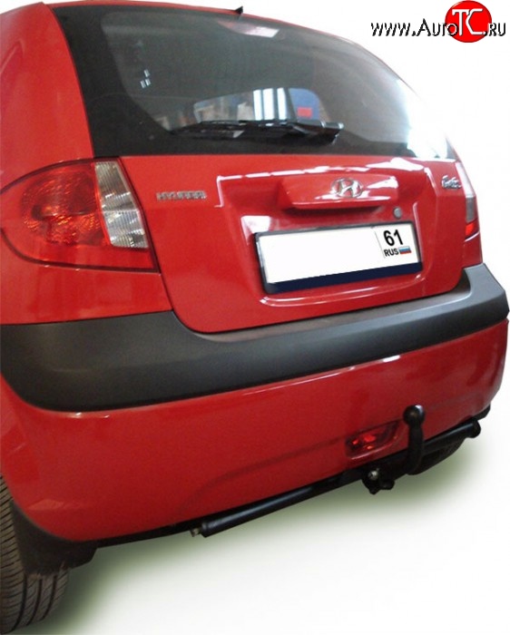 6 199 р. Фаркоп Лидер Плюс Hyundai Getz TB хэтчбэк 5 дв. рестайлинг (2005-2010) (Без электропакета)  с доставкой в г. Майкоп