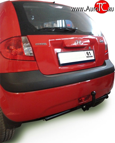 9 649 р. Фаркоп NovLine Hyundai Getz TB хэтчбэк 5 дв. рестайлинг (2005-2010)  с доставкой в г. Майкоп