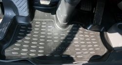 1 599 р. Коврики в салон Element 2 шт. (полиуретан) Hyundai HD-72 (2004-2008)  с доставкой в г. Майкоп. Увеличить фотографию 3