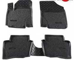 Комплект ковриков в салон Aileron 4 шт. (полиуретан, покрытие Soft) Hyundai i20  PB (2008-2012) хэтчбэк дорестайлинг