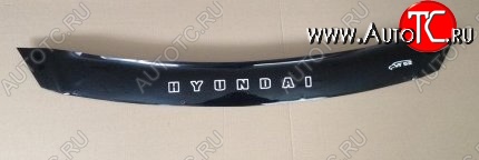 999 р. Дефлектор капота Russtal (короткий) Hyundai I30 FD универсал дорестайлинг (2007-2010)  с доставкой в г. Майкоп