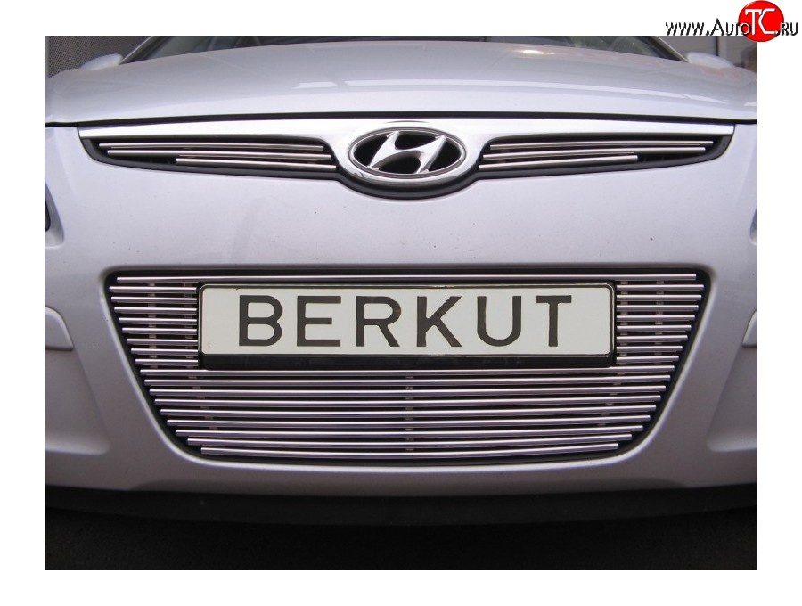 3 199 р. Декоративная вставка решетки радиатора Berkut Hyundai I30 FD хэтчбек дорестайлинг (2007-2010)  с доставкой в г. Майкоп