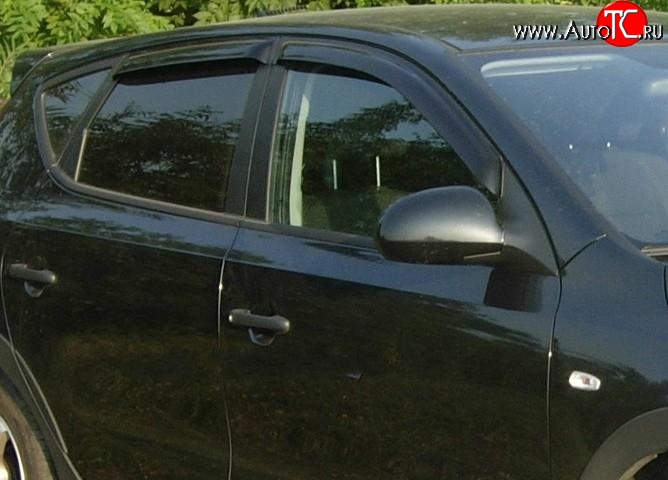 521 р. Дефлекторы окон (ветровики) Novline 4 шт Hyundai I30 2 GD дорестайлинг, хэтчбэк 5 дв. (2011-2015)  с доставкой в г. Майкоп