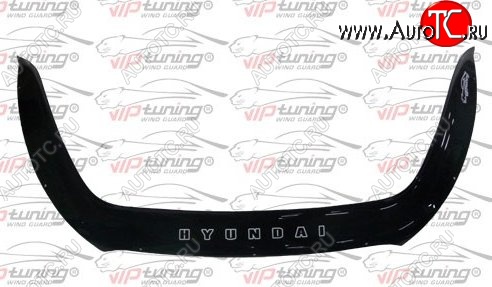 999 р. Дефлектор капота Russtal Hyundai IX35 LM рестайлинг (2013-2018)  с доставкой в г. Майкоп