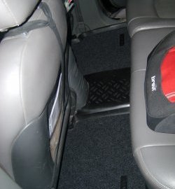 3 499 р. Комплект ковриков в салон Aileron 4 шт. (полиуретан, покрытие Soft) Hyundai IX55 EN (2006-2013)  с доставкой в г. Майкоп. Увеличить фотографию 3