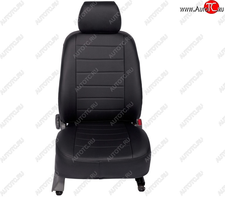 5 999 р. Чехлы Seintex (экокожа) Hyundai Santa Fe DM дорестайлинг (2012-2016)  с доставкой в г. Майкоп