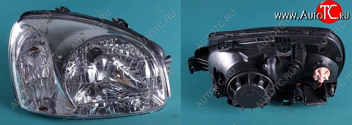 3 149 р. Фара BRIGHTROAD (без корректора, правая) Hyundai Santa Fe SM (2000-2012)  с доставкой в г. Майкоп