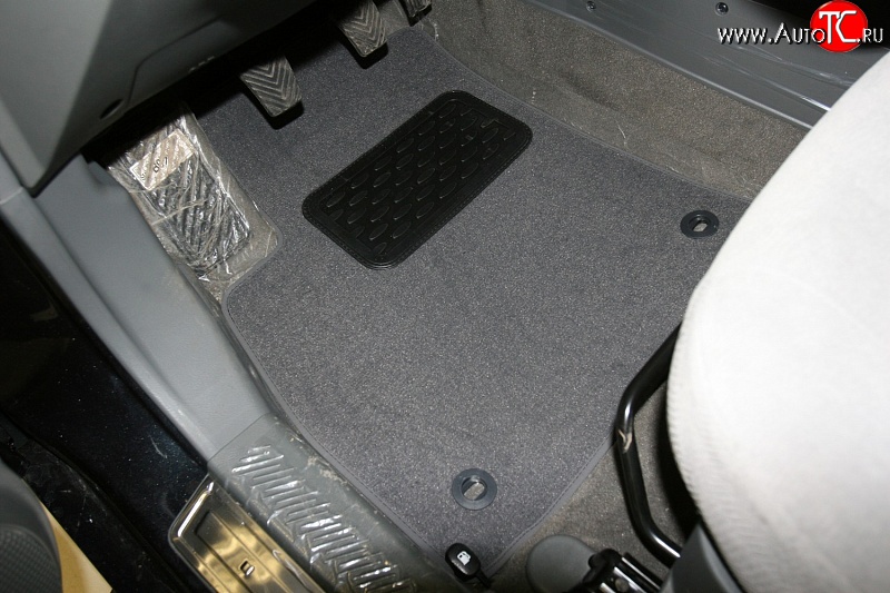 349 р. Коврики в салон Element 4 шт. (текстиль) Hyundai Santa Fe SM (2000-2012)  с доставкой в г. Майкоп